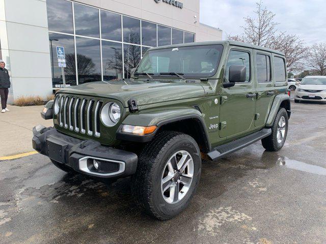 used 2021 Jeep Wrangler Unlimited car, priced at $33,888