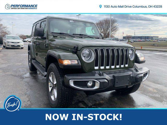 used 2021 Jeep Wrangler Unlimited car, priced at $33,888