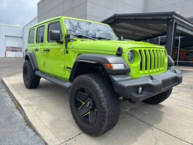 used 2021 Jeep Wrangler Unlimited car, priced at $34,900