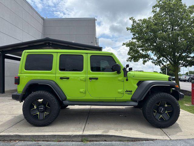 used 2021 Jeep Wrangler Unlimited car, priced at $34,900