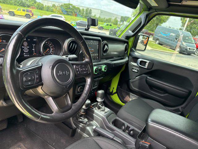 used 2021 Jeep Wrangler Unlimited car, priced at $34,900