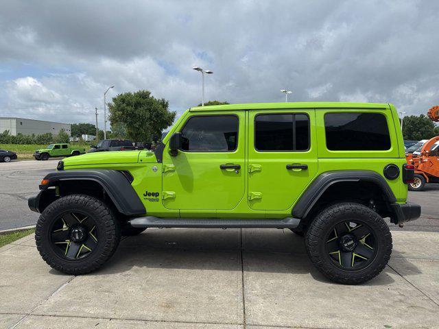 used 2021 Jeep Wrangler Unlimited car, priced at $34,900