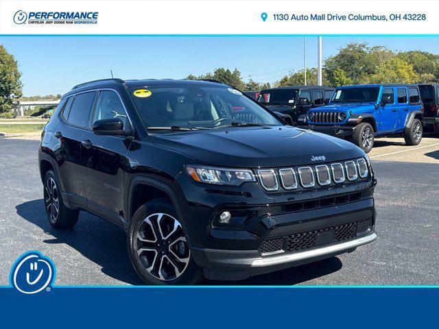 used 2022 Jeep Compass car, priced at $22,677