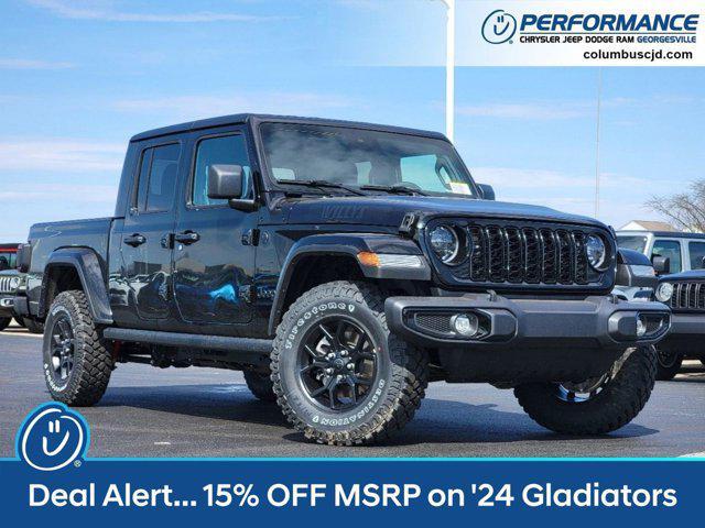 new 2024 Jeep Gladiator car, priced at $45,624