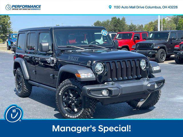 used 2021 Jeep Wrangler car, priced at $31,888