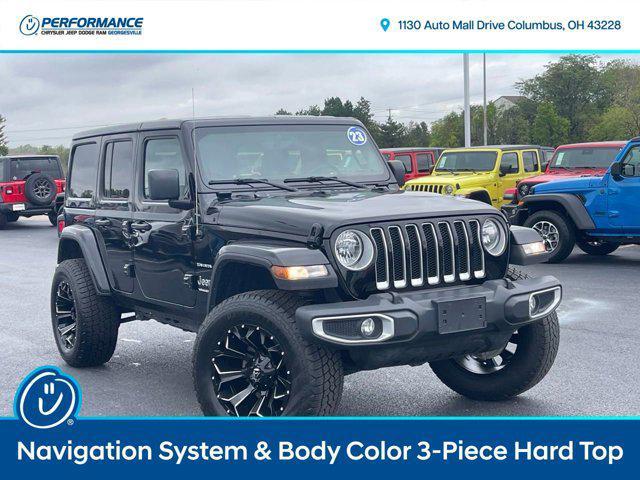 used 2023 Jeep Wrangler car, priced at $36,888