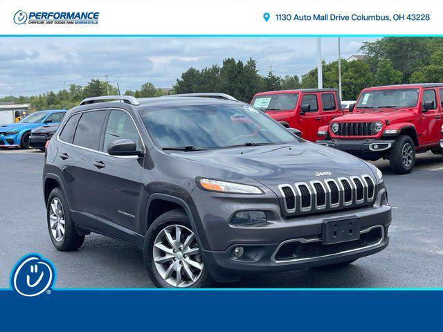 used 2018 Jeep Cherokee car, priced at $15,888