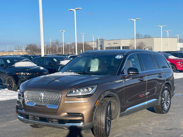 used 2022 Lincoln Aviator car, priced at $42,880