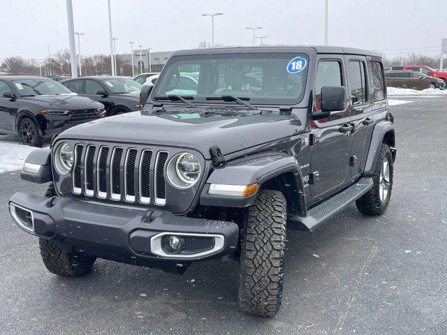 used 2018 Jeep Wrangler Unlimited car, priced at $23,888