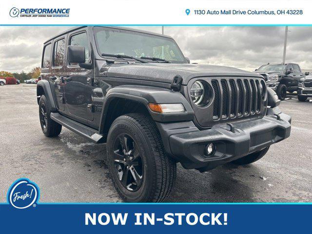 used 2020 Jeep Wrangler Unlimited car, priced at $32,980