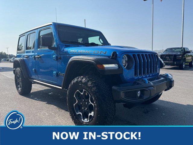 used 2022 Jeep Wrangler Unlimited 4xe car, priced at $35,888