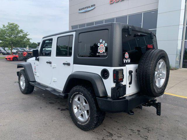used 2017 Jeep Wrangler Unlimited car, priced at $17,995