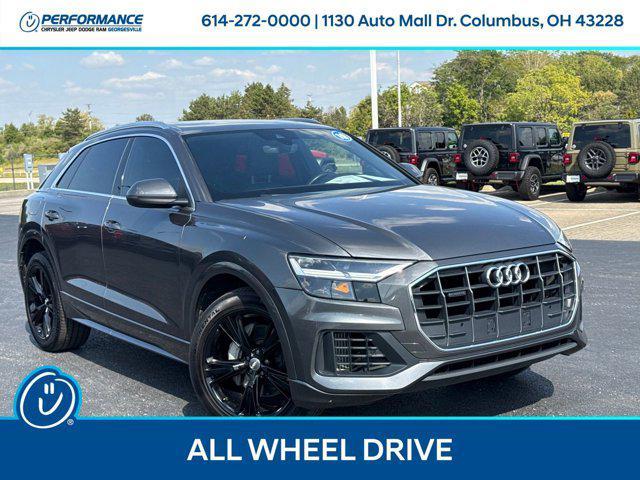 used 2019 Audi Q8 car, priced at $28,739