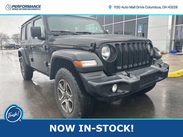 used 2021 Jeep Wrangler Unlimited car, priced at $31,888