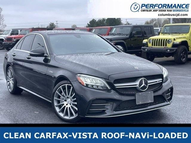 used 2020 Mercedes-Benz AMG C 43 car, priced at $34,980