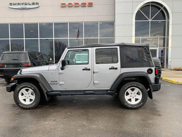 used 2017 Jeep Wrangler Unlimited car, priced at $21,990