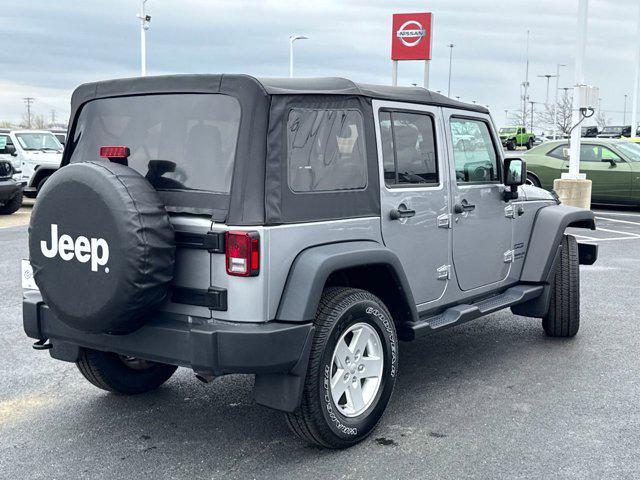 used 2017 Jeep Wrangler Unlimited car, priced at $19,988