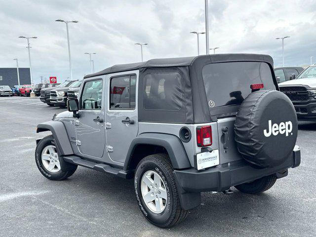 used 2017 Jeep Wrangler Unlimited car, priced at $19,988