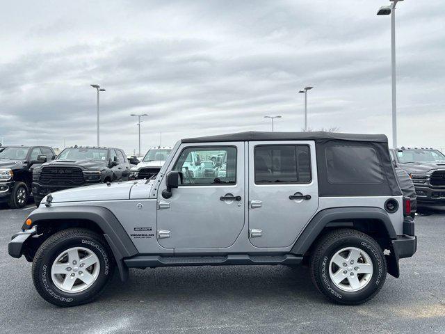 used 2017 Jeep Wrangler Unlimited car, priced at $19,988