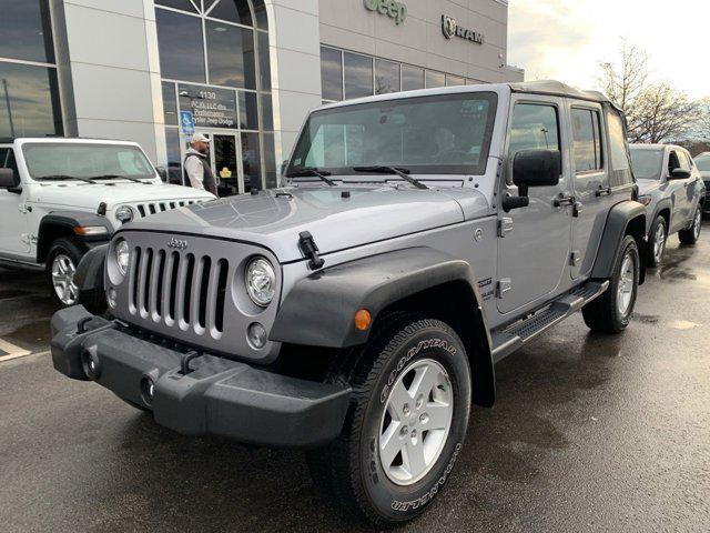 used 2017 Jeep Wrangler Unlimited car, priced at $21,990