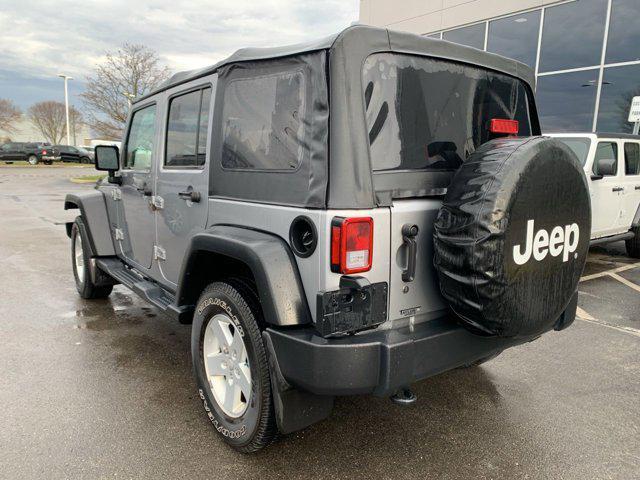 used 2017 Jeep Wrangler Unlimited car, priced at $21,990