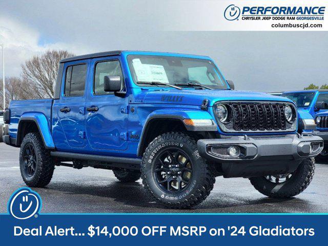 new 2024 Jeep Gladiator car, priced at $40,257