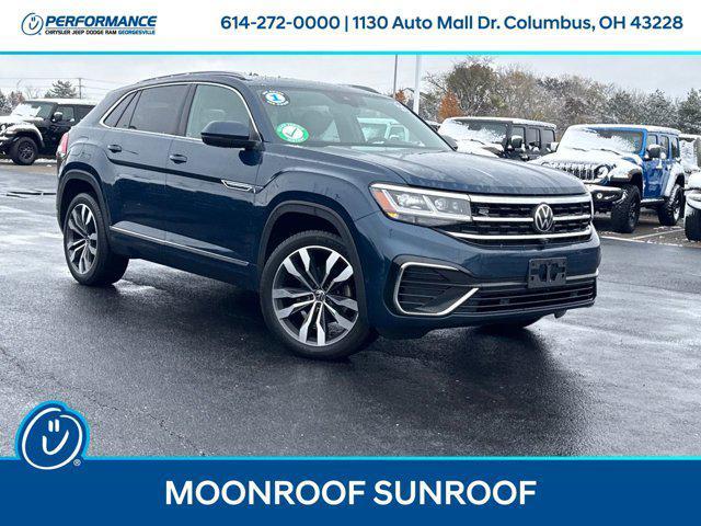 used 2021 Volkswagen Atlas Cross Sport car, priced at $17,500