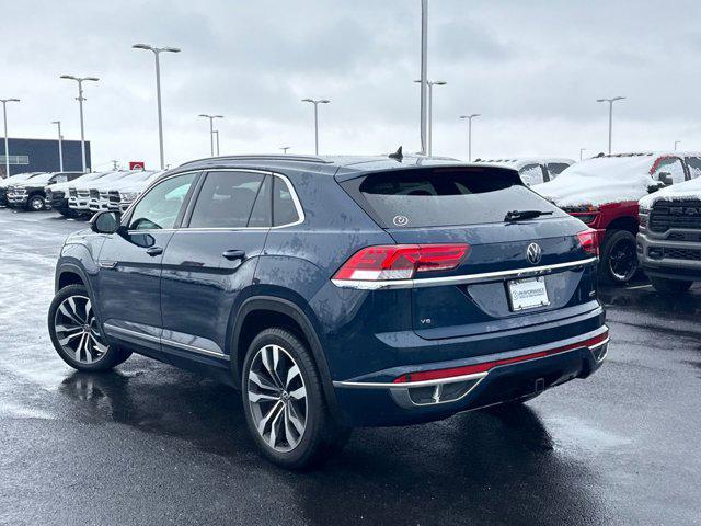 used 2021 Volkswagen Atlas Cross Sport car, priced at $17,500