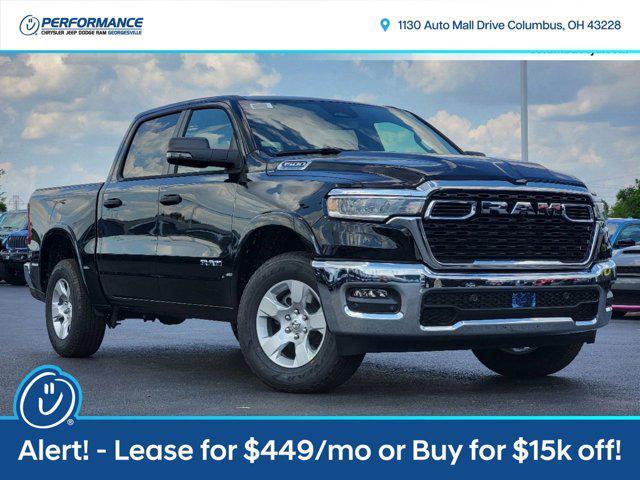 new 2025 Ram 1500 car, priced at $42,136