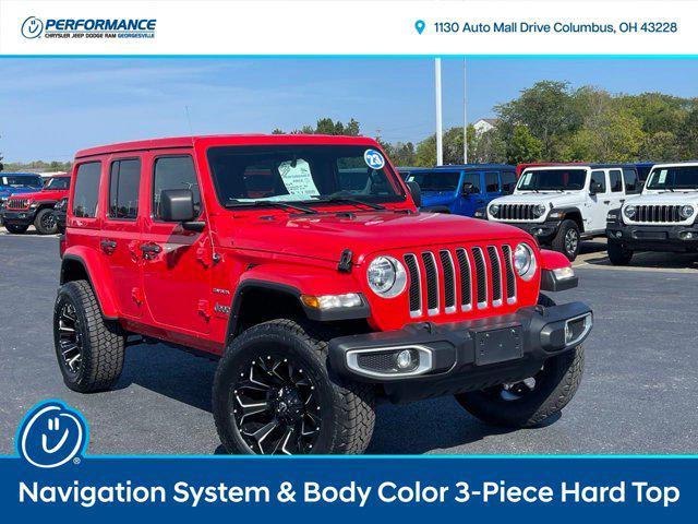 used 2023 Jeep Wrangler car, priced at $34,888