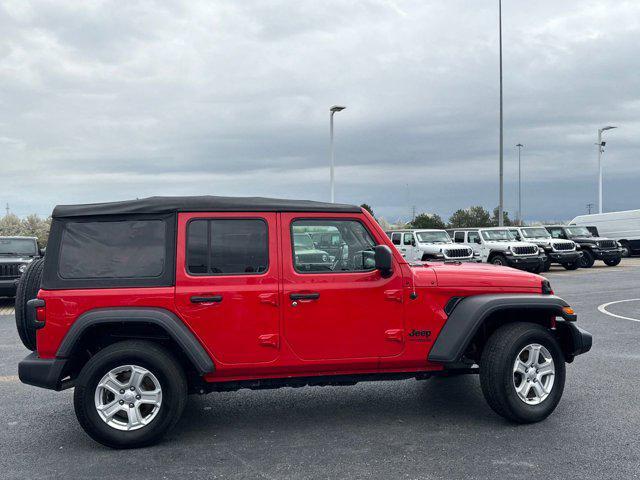 used 2022 Jeep Wrangler Unlimited car, priced at $24,995