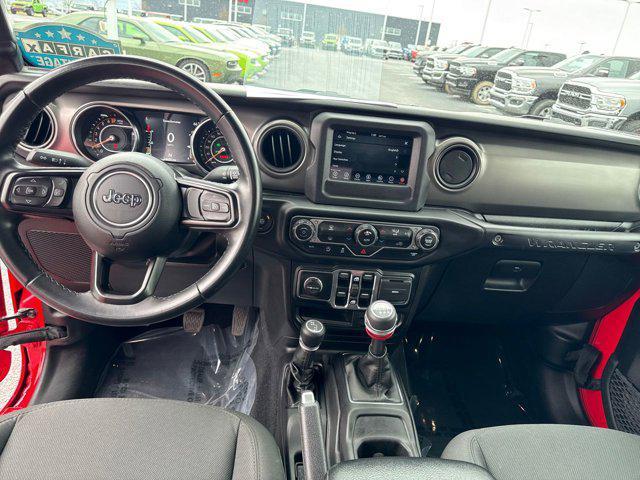 used 2022 Jeep Wrangler Unlimited car, priced at $24,995