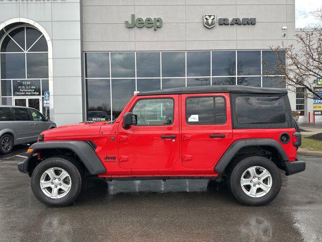 used 2022 Jeep Wrangler Unlimited car, priced at $26,990