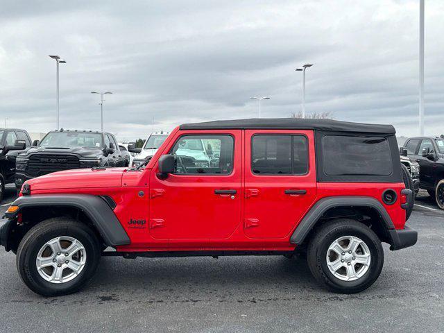 used 2022 Jeep Wrangler Unlimited car, priced at $24,995
