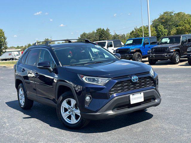 used 2021 Toyota RAV4 Hybrid car, priced at $28,488