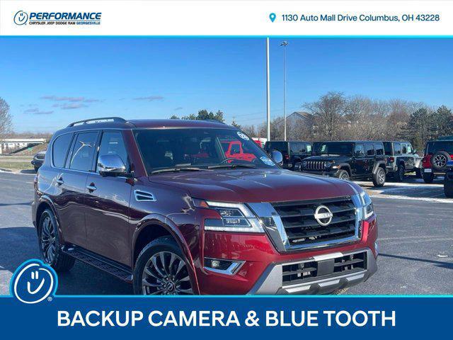 used 2023 Nissan Armada car, priced at $49,900