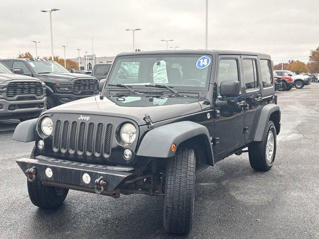 used 2014 Jeep Wrangler Unlimited car, priced at $11,297