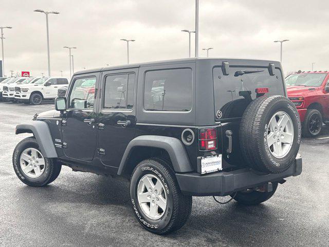 used 2014 Jeep Wrangler Unlimited car, priced at $11,297