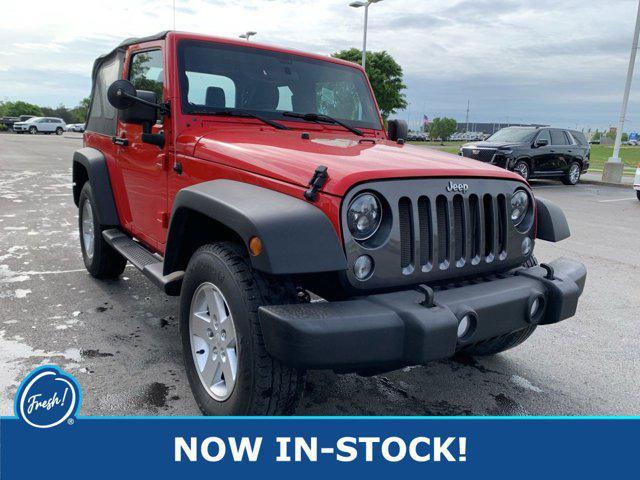 used 2017 Jeep Wrangler car, priced at $18,888