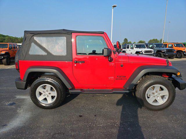 used 2017 Jeep Wrangler car, priced at $18,888