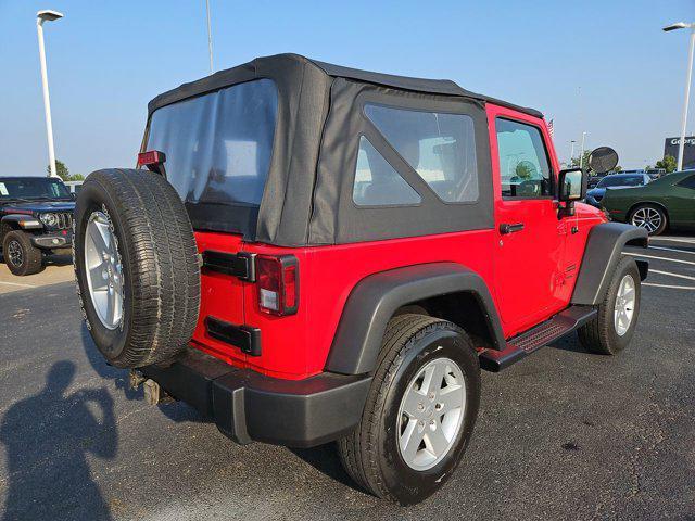 used 2017 Jeep Wrangler car, priced at $18,888