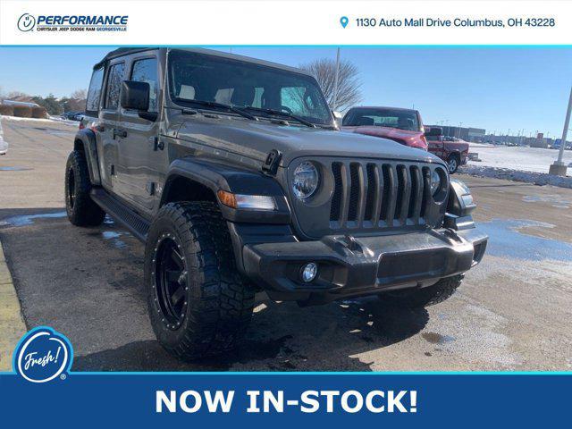 used 2020 Jeep Wrangler Unlimited car, priced at $27,900