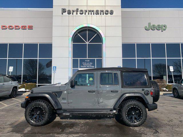 used 2020 Jeep Wrangler Unlimited car, priced at $27,900