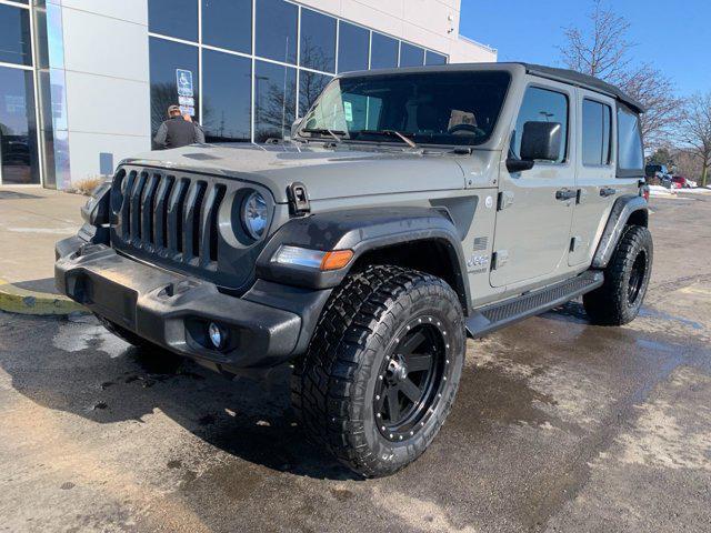 used 2020 Jeep Wrangler Unlimited car, priced at $27,900