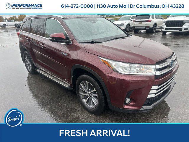 used 2018 Toyota Highlander Hybrid car, priced at $19,588
