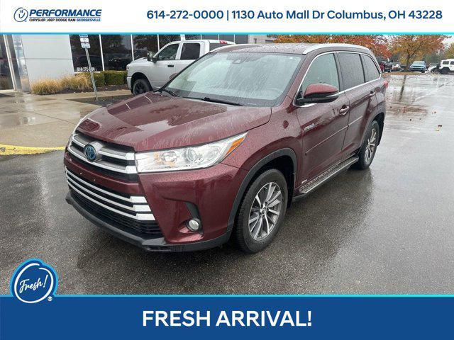 used 2018 Toyota Highlander Hybrid car, priced at $19,588
