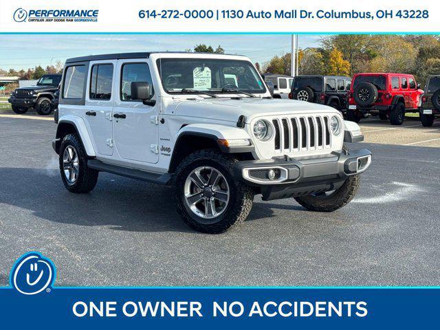used 2020 Jeep Wrangler Unlimited car, priced at $21,498