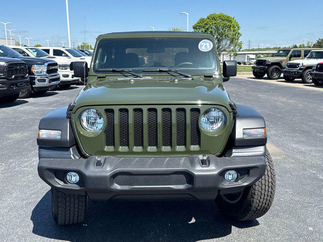 used 2021 Jeep Wrangler car, priced at $22,888