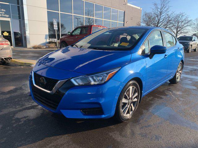 used 2021 Nissan Versa car, priced at $13,900