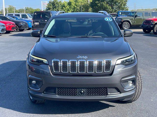 used 2021 Jeep Cherokee car, priced at $23,980